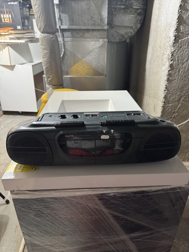 Sanyo mw805 radio dual tape - sanyo,