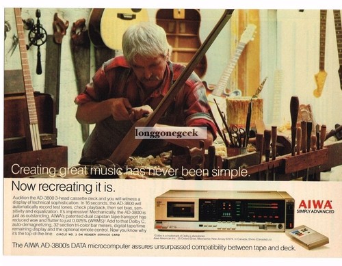 Aiwa 3800 1982 - ad-3800, cassette