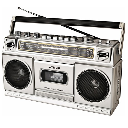 Boombox lettore nastro con - lettore,