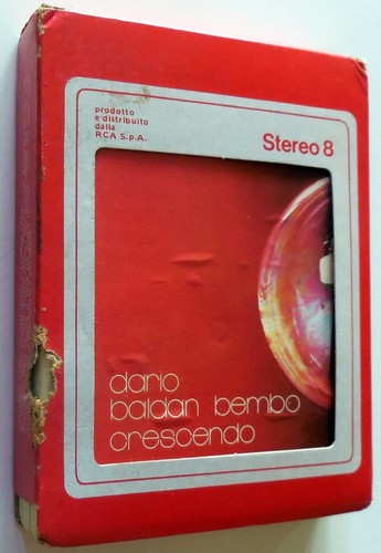 Cassetta track tape stereo - track, 8