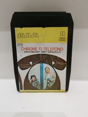 Cartridge track tape stereo - track, 8