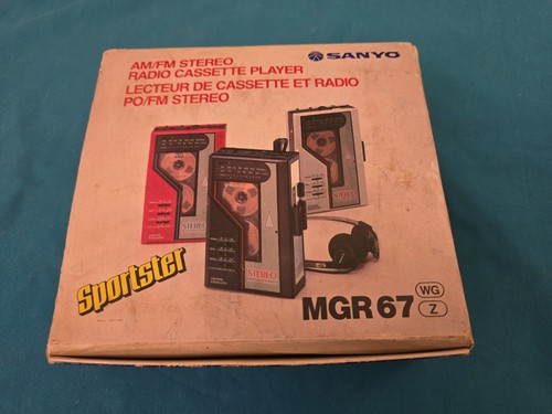 Walkman vintage sanyo mgr - walkman,