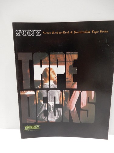 Sony anni tape - sony, stereo