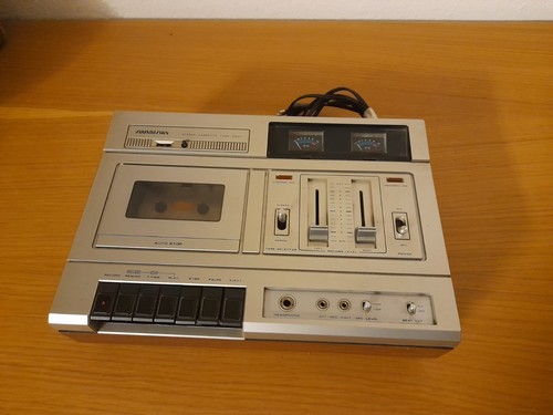 Stereo cassette tape - cassette, deck