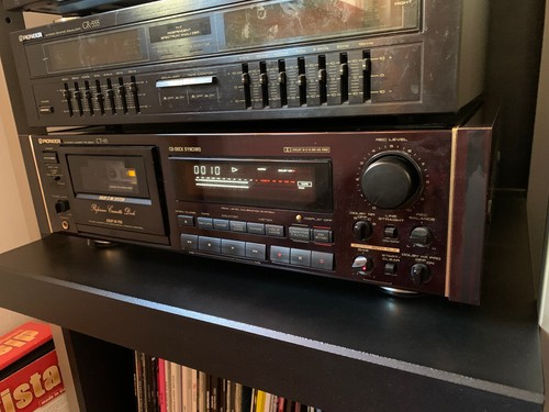 Pioneer cassette deck - ct-93, /