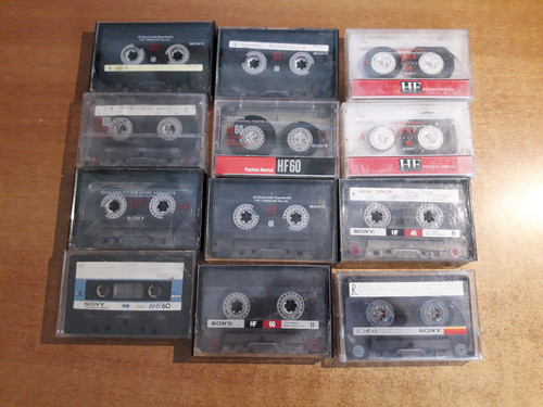 12x musicassette miste - -,