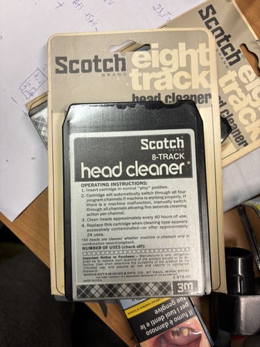 Stereo tape head cleaner - 8,