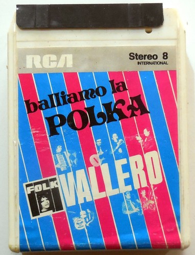 Cartridge track tape stereo - track, 8